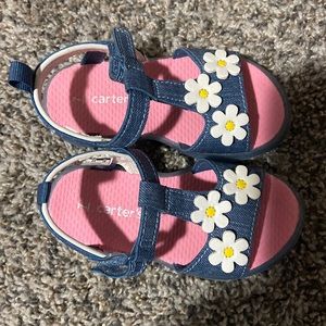 Carters toddler size 7 Sandals